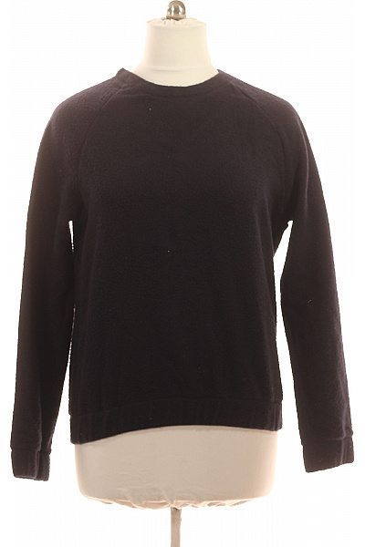 American Vintage Dámská Vlněná Mikina Přes Hlavu S Dlouhým Rukávem Crewneck Jednobarevná Teplá Vel. L