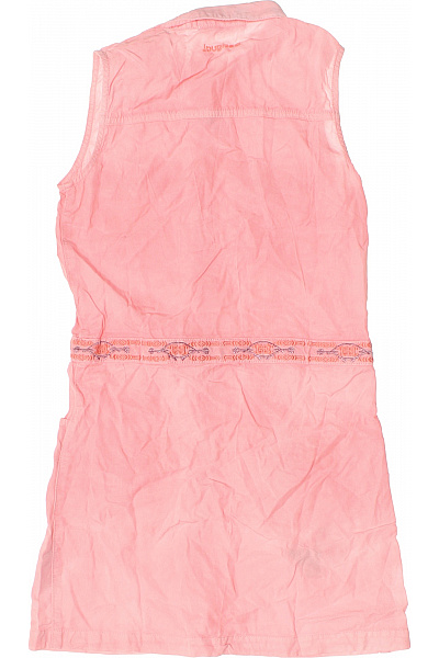 DESIGUAL růžové šaty s krátkým rukávem a potiskem motýlů Vel. 146/152 | DESIGUAL | obrázek 2