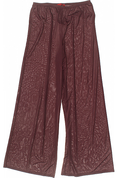 MAX&CO. Dámské široké Kalhoty Volnočasové Domácí Vel. L