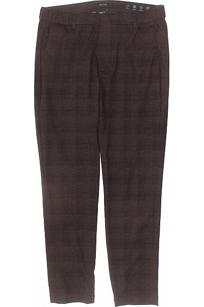 PIERRE CARDIN Pánské kostkované kalhoty volnočasové business hnědé Velikost 32/33 | PIERRE CARDIN | obrázek 2