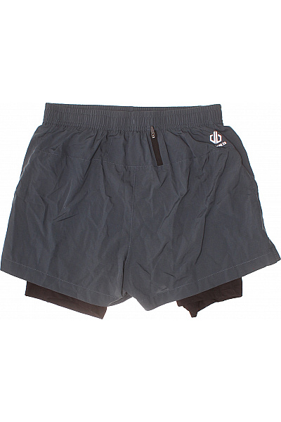 Pánské šedé sportovní kraťasy 2v1 s kapsami Vel. S | Unimoda | obrázek 3