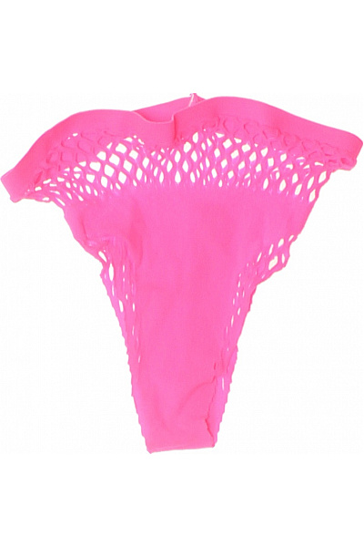 Dámské Kalhotky Růžové Síťované