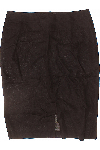 OLSEN Dámská černá pouzdrová sukně ke kolenům s knoflíky business elegantní Vel. 38 | OLSEN | obrázek 3