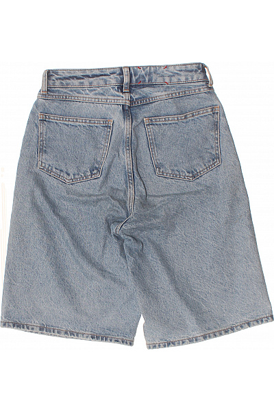 Pánské džínové kraťasy volnočasové modré Velikost 26 | Unimoda | obrázek 3