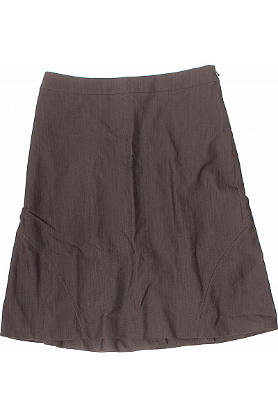 InWear Polyesterová Hnědá Sukně Business Áčková Ke Kolenům Jednobarevná Velikost 32 | InWear | obrázek 2