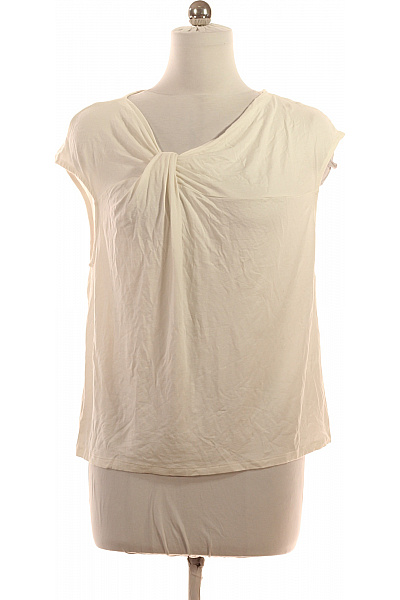 LAWRENCE GREY Dámské Tričko S Krátkým Rukávem A Uzlem Vel. 42