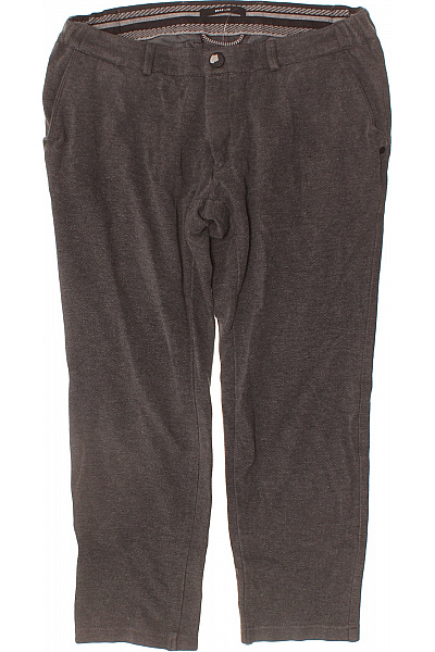 BRAX Dámské Viskózové Volnočasové šedé Rovné Pohodlné Kalhoty S Kapsami Velikost EU 33/30