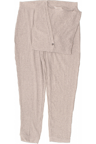 Dámský žebrovaný komplet šedý Velikost xl | Unimoda | obrázek 2