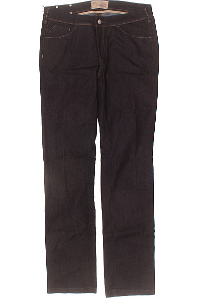 Trussardi Dámské Džíny Rovné Bavlněné Tmavě Modré Velikost 44