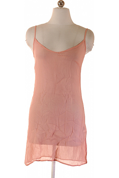 Dámské Růžové Viskózové Košilky Vel. XS