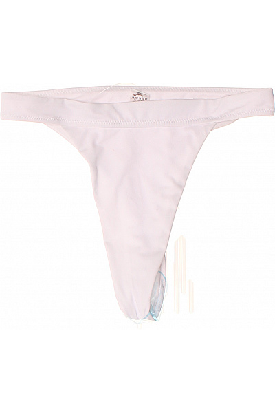 Mermaid Swimwear Dámské Plavky Tanga Bílé Moderní Vel. L