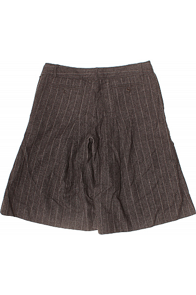 ted baker Vlněné pruhované elegantní kraťasy ke kolenům retro Vel. EU 2 | ted baker | obrázek 3