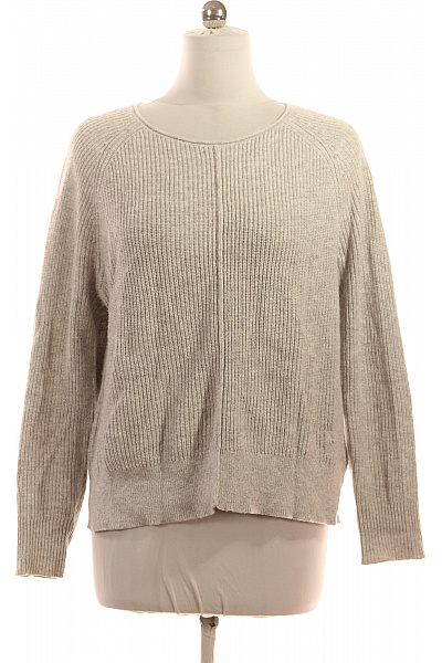 LIEBLINGSSTÜCK Dámský bavlněný žebrovaný pulovr šedý volný přes hlavu Vel. EU 38 | LIEBLINGSSTÜCK | obrázek 2