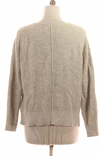 LIEBLINGSSTÜCK Dámský bavlněný žebrovaný pulovr šedý volný přes hlavu Vel. EU 38 | LIEBLINGSSTÜCK | obrázek 3