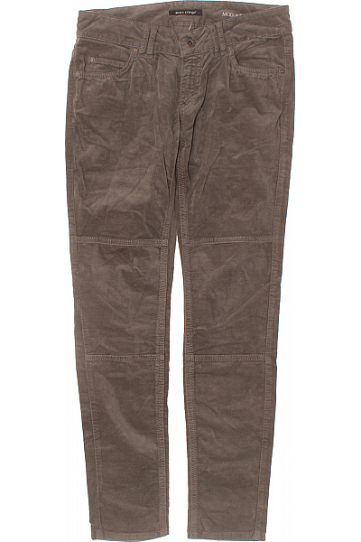 Marc O´Polo Dámské manšestrové kalhoty volnočasové hnědé s kapsami dlouhé rovné Velikost S | Marc O´Polo | obrázek 2