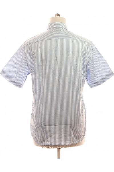 ETERNA Pánské košile s krátkým rukávem pruhovaná letní business elegantní bavlněné Vel. 42 | ETERNA | obrázek 2