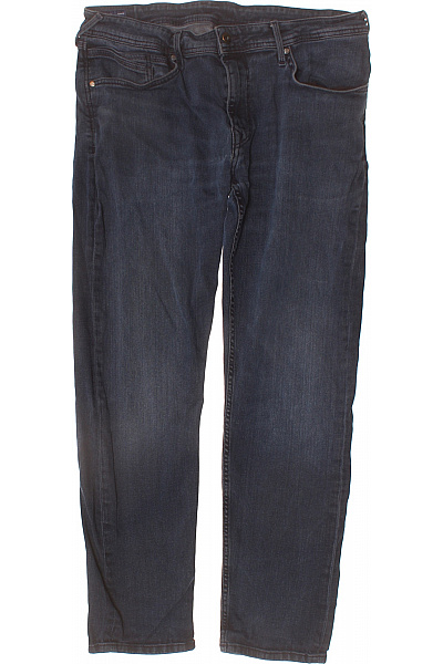 Pepe Jeans Dámské Džíny Rovné Strečové Modré Bavlněné Velikost W34l30