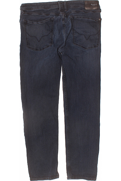 Pepe Jeans Dámské džíny rovné strečové modré bavlněné Velikost w34l30 | Pepe Jeans | obrázek 2