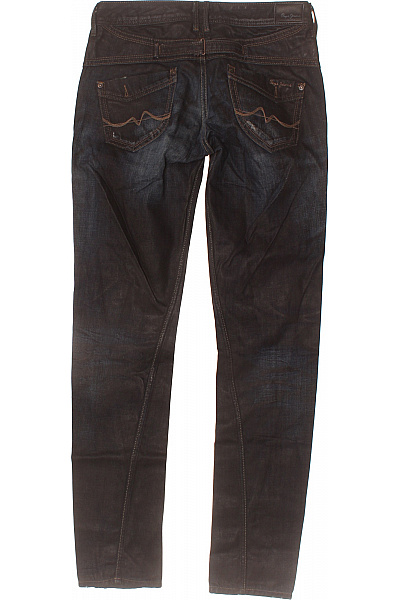 Pepe Jeans Pánské džíny tmavě modré rovné seprané s kapsami Vel. 27 | Pepe Jeans | obrázek 2