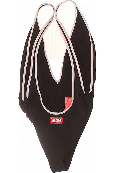 DIESEL jednodílné plavky černé sexy vykrojené Velikost IT S | DIESEL | obrázek 3