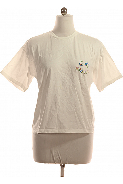 Opening Ceremony Dámské tričko s krátkým rukávem a výšivkou bílé Vel. L | Opening Ceremony | obrázek 2