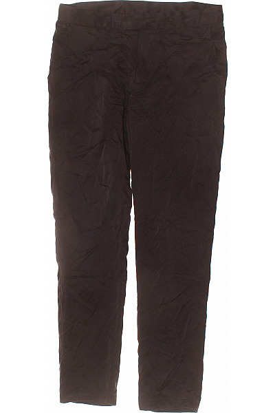 BALR. Dámské Hnědé Kalhoty Volnočasové Rovné Polyesterové Vel. S