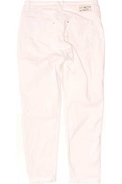 LIEBLINGSSTÜCK Dámské bílé bavlněné džíny s kapsami rovné tříčtvrteční Velikost 32 | LIEBLINGSSTÜCK | obrázek 2