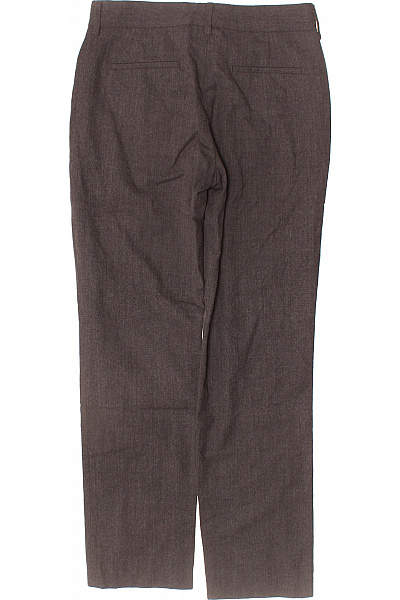 BRAX Dámské vlněné oblekové kalhoty rovné hnědé elegantní business Velikost EU 36 | BRAX | obrázek 3