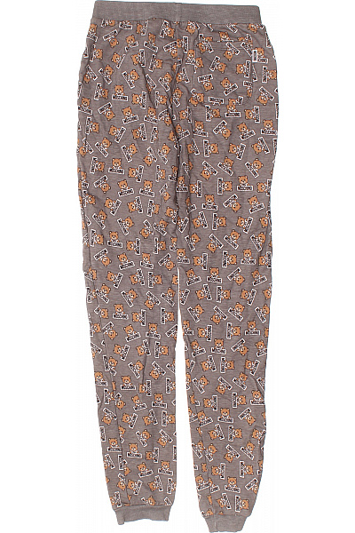 MOSCHINO Dámské bavlněné tepláky šedé s potiskem medvídků volné pohodlné na spaní Vel. EU S | MOSCHINO | obrázek 3