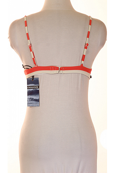 CHIEMSEE Dámské plavky pruhované oranžové trojúhelníkové na zavazování Vel. 40 | CHIEMSEE | obrázek 3