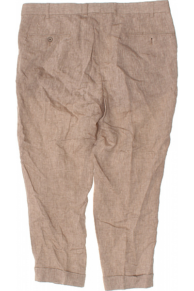 Hiltl Pánské plátěné kalhoty volnočasové letní s kapsami béžové Vel. L | Hiltl | obrázek 2