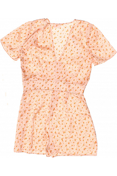 růžový krátký overal s potiskem Velikost 38 | Unimoda | obrázek 2