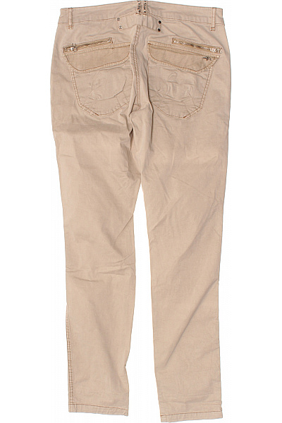 Mos Mosh Dámské bavlněné béžové strečové skinny s kapsami Vel. M | Mos Mosh | obrázek 2