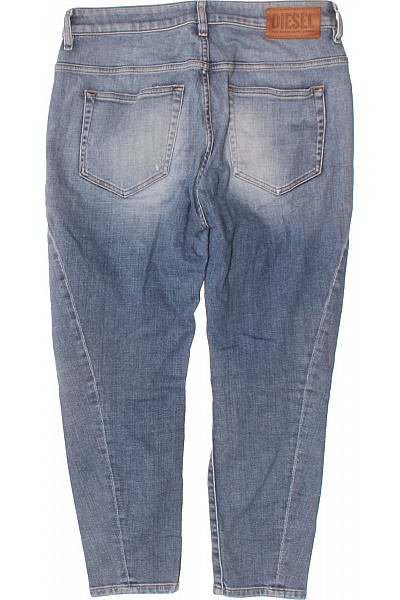 DIESEL Dámské modré bavlněné džíny s dírami vintage Vel. W26/L32 | DIESEL | obrázek 2