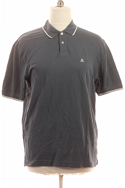 Marc O´Polo Pánské tričko polo s límečkem a výšivkou šedé Vel. XXL | Marc O´Polo | obrázek 2
