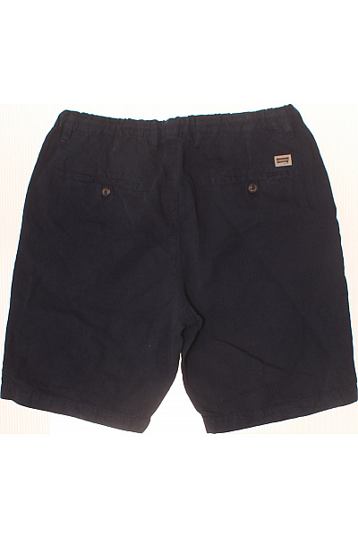 ITALY Pánské bavlněné kraťasy volnočasové modré krátké Vel. M | ITALY | obrázek 3