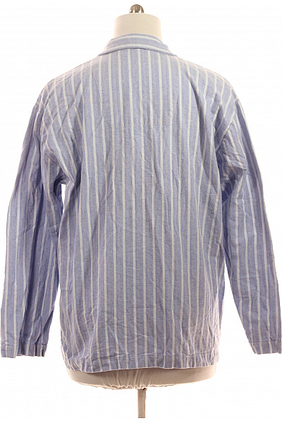 ambassador1867 pánské bavlněné pyžamo modré pruhované Vel. EU 4XL | ambassador1867 | obrázek 3