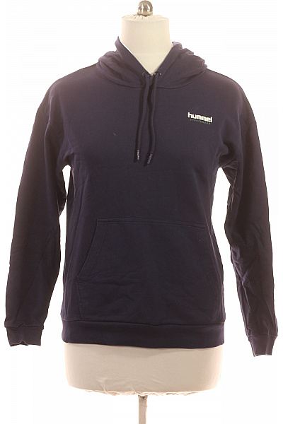 Hummel Pánská Bavlněná Mikina S Kapucí A Klokaní Kapsou Jednobarevná Vel. M