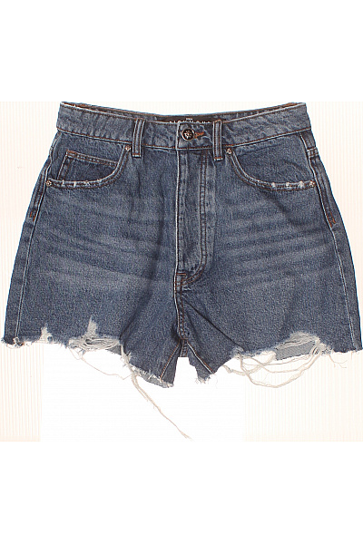 richmond Dámské džínové kraťasy s vysokým pasem volnočasové krátké Vel. 40 | richmond | obrázek 2