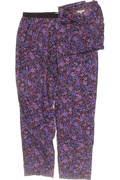 TOMMY HILFIGER Dámské Pyžamo Květinové Fialové Polyesterové Vel. XL