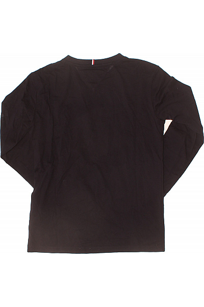 TOMMY HILFIGER Dětské tričko s dlouhým rukávem bavlněné černé Velikost 152 | TOMMY HILFIGER | obrázek 2