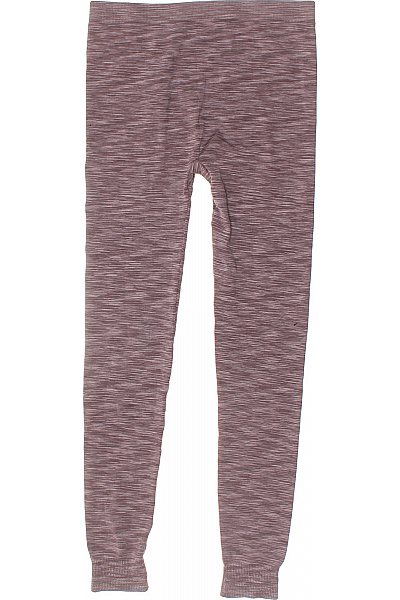 Dámské legíny sportovní dlouhé úpletové růžové Vel. l/xl | Unimoda | obrázek 3