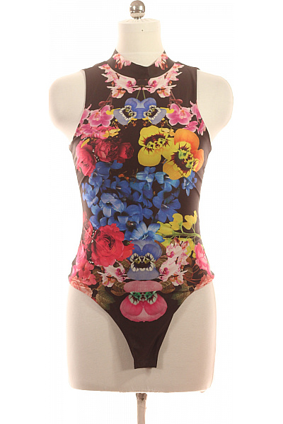 DESIGUAL Dámské Body S Květinovým Potiskem Velikost EU L