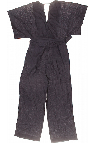 van Laack dámský černý lněný overal s krátkým rukávem Vel. 36 | van Laack | obrázek 2