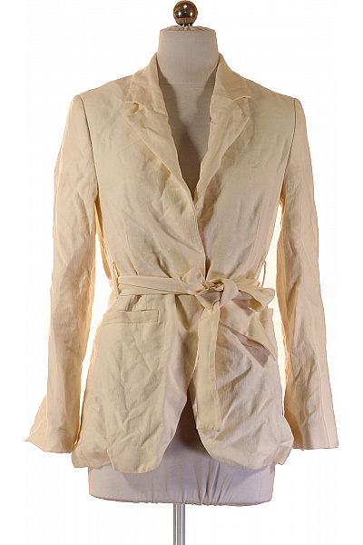 GANT Dámské Sako S Páskem Elegantní Béžové Na Běžné Nošení Vel. 34