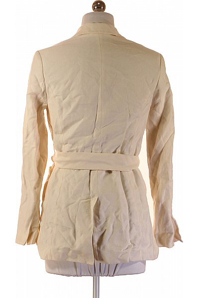 GANT Dámské sako s páskem elegantní béžové na běžné nošení Vel. 34 | GANT | obrázek 2