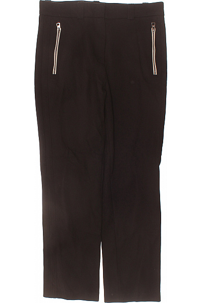 Marc O´Polo Dámské viskózové černé rovné elegantní kalhoty s kapsami Velikost S | Marc O´Polo | obrázek 2