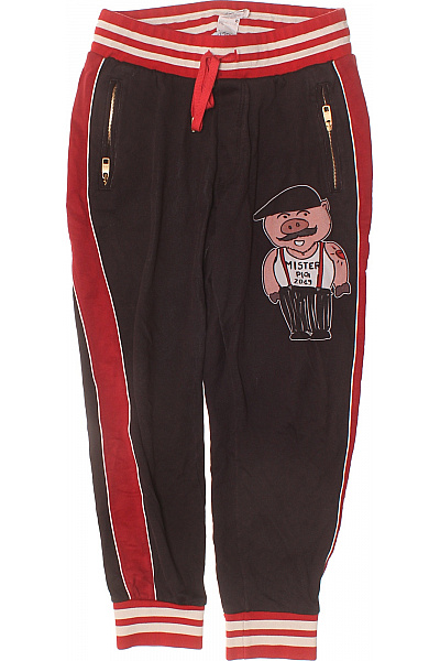 D&G Tepláky S Potiskem Prasátka A Lampasem Vel. 46