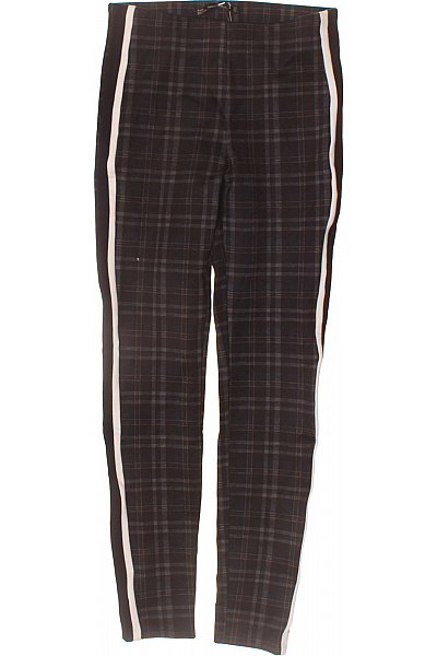 ZARA Dámské kostkované kalhoty s lampasem Velikost s | ZARA | obrázek 2