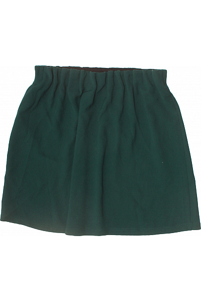 VERO MODA Dámská tmavě zelená nabíraná mini sukně s gumou v pase Vel. S | VERO MODA | obrázek 3
